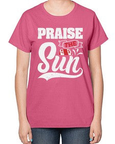 Praise the sun 40# - video games-  Ladies T-Shirt