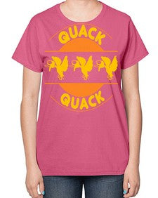 Quack Quack Style 21# - ducks-  Ladies T-Shirt