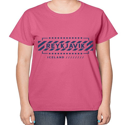 Reykjavik 1718# - cities-  Ladies T-Shirt