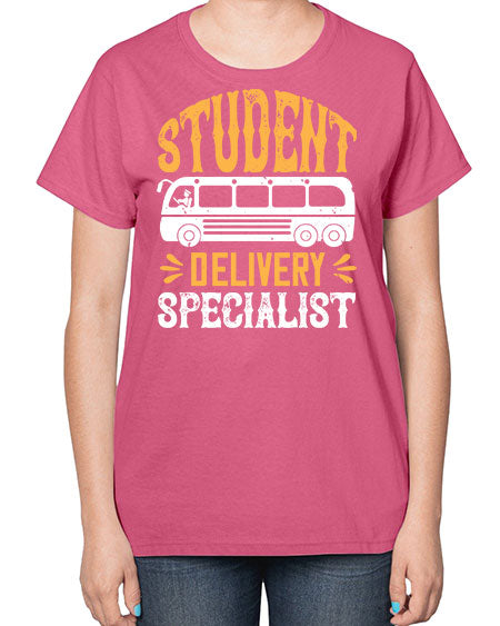 STUDENT DELIVERY SPECIALIST Style 1427# - Bus Driver-  Ladies T-Shirt