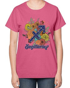 Sagittarius 130# - sagittarius-  Ladies T-Shirt