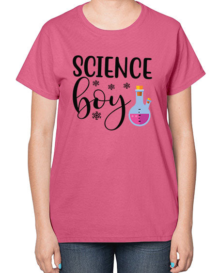 Science Boy 142# - general science-  Ladies T-Shirt