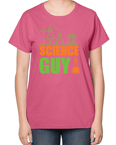 Science Guy 112# - general science-  Ladies T-Shirt