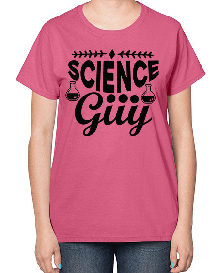 Science Guy 119# - general science-  Ladies T-Shirt