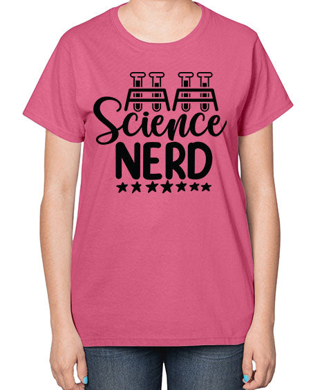 Science Nerd 58# - general science-  Ladies T-Shirt