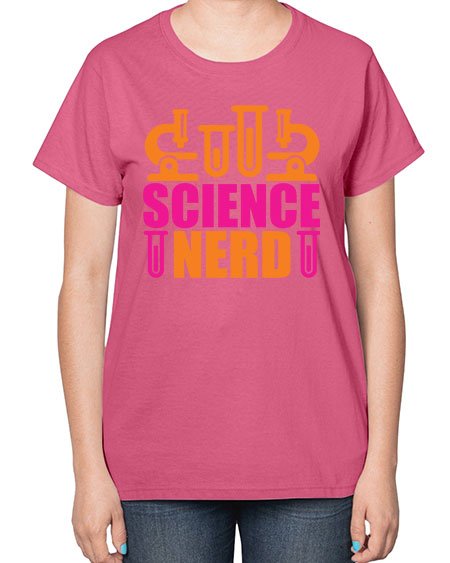Science Nerd 59# - general science-  Ladies T-Shirt