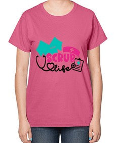 Scrub Life Style Style 1384# - nurse-  Ladies T-Shirt