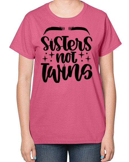 Sister Not Twins Style 23# -makeup  Ladies T-Shirt