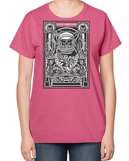 Space Rebellion 13# - space-  Ladies T-Shirt