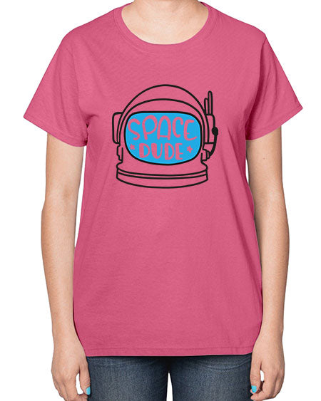 Spacedude 12# - space-  Ladies T-Shirt