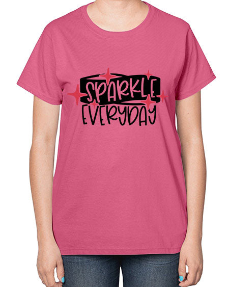 Sparkle Everyday Style 20# -makeup  Ladies T-Shirt