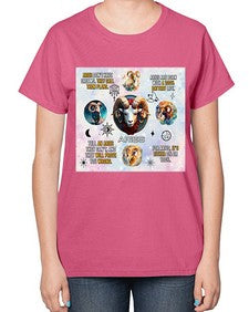 Straight Aries 469# - aries-  Ladies T-Shirt