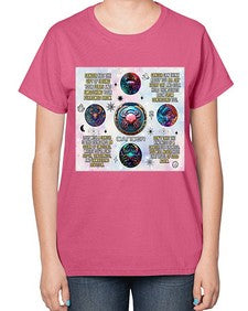 Straight Cancer 470# - cancer-  Ladies T-Shirt