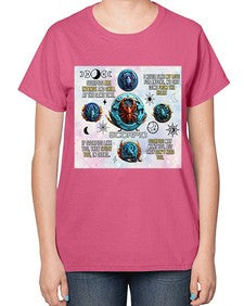 Straight scorpio 477# - scorpio-  Ladies T-Shirt