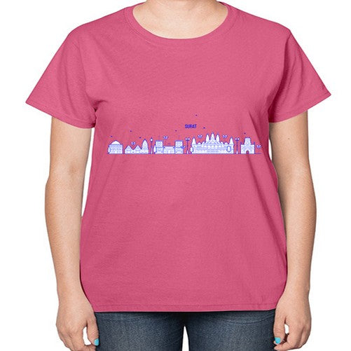 Surat 1909# - cities-  Ladies T-Shirt