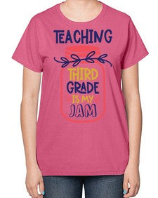 Teaching Third Grade 937# - third grade-  Ladies T-Shirt