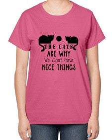 The Cats Style 118# - cats-  Ladies T-Shirt