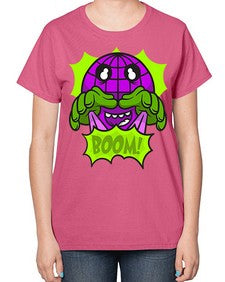 The boomdays 249# - cartoon general-  Ladies T-Shirt