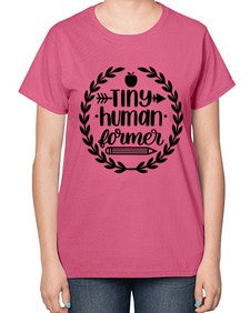 Tiny Human Former Style 1570# - teacher-  Ladies T-Shirt