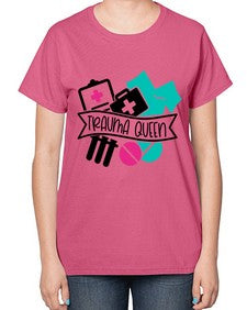 Trauma Queen Style Style 1584# - nurse-  Ladies T-Shirt