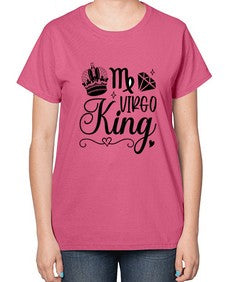 Virgo king 537# - virgo-  Ladies T-Shirt