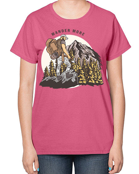 Wander More 3# - nature-  Ladies T-Shirt