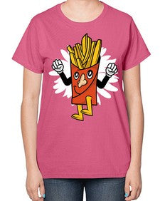 Weekend is near 265# - cartoon general-  Ladies T-Shirt