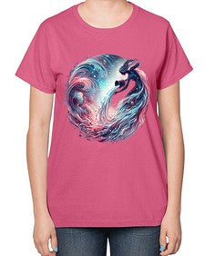 aquarius 91# - aquarius-  Ladies T-Shirt