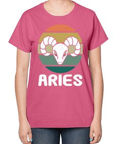 aries 134# - aries-  Ladies T-Shirt