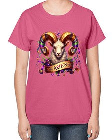 aries 136# - aries-  Ladies T-Shirt