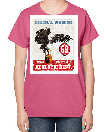 basket eagle 7# - birds-  Ladies T-Shirt