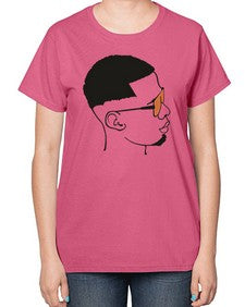 beardman 57# - black boys or men-  Ladies T-Shirt
