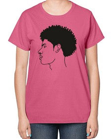 beardman 58# - black boys or men-  Ladies T-Shirt