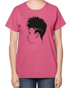 beardman 60# - black boys or men-  Ladies T-Shirt