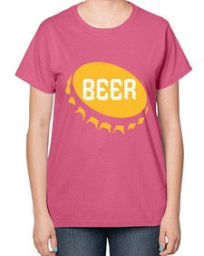 beer 633# - beer-  Ladies T-Shirt
