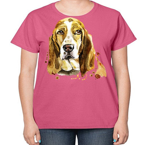 dog 107# - dogs-  Ladies T-Shirt
