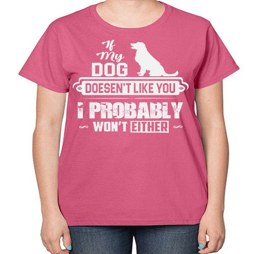 dog 113# - dogs-  Ladies T-Shirt