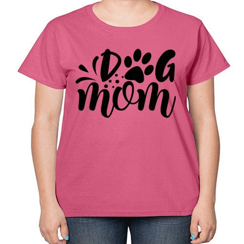 dog mom Style 96# - dogs-  Ladies T-Shirt