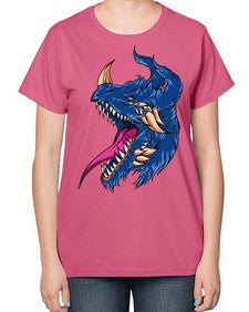 dragon 173# - dragon-  Ladies T-Shirt