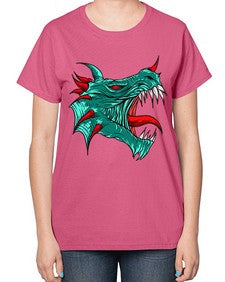 dragon 174# - dragon-  Ladies T-Shirt