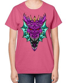 dragon 175# - dragon-  Ladies T-Shirt