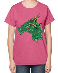 dragon 180# - dragon-  Ladies T-Shirt