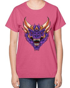 dragon 183# - dragon-  Ladies T-Shirt