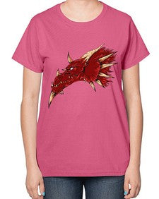 dragon 185# - dragon-  Ladies T-Shirt