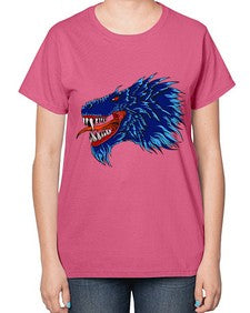 dragon 188# - dragon-  Ladies T-Shirt