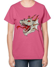 dragon 191# - dragon-  Ladies T-Shirt