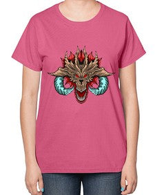 dragon 192# - dragon-  Ladies T-Shirt