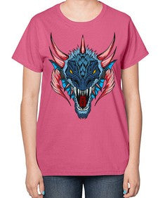 dragon 193# - dragon-  Ladies T-Shirt