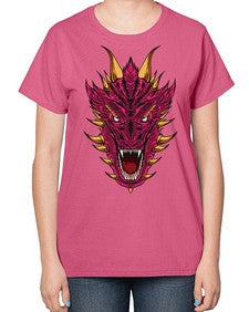 dragon 194# - dragon-  Ladies T-Shirt