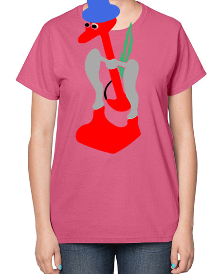 drinky bird 33# - birds-  Ladies T-Shirt